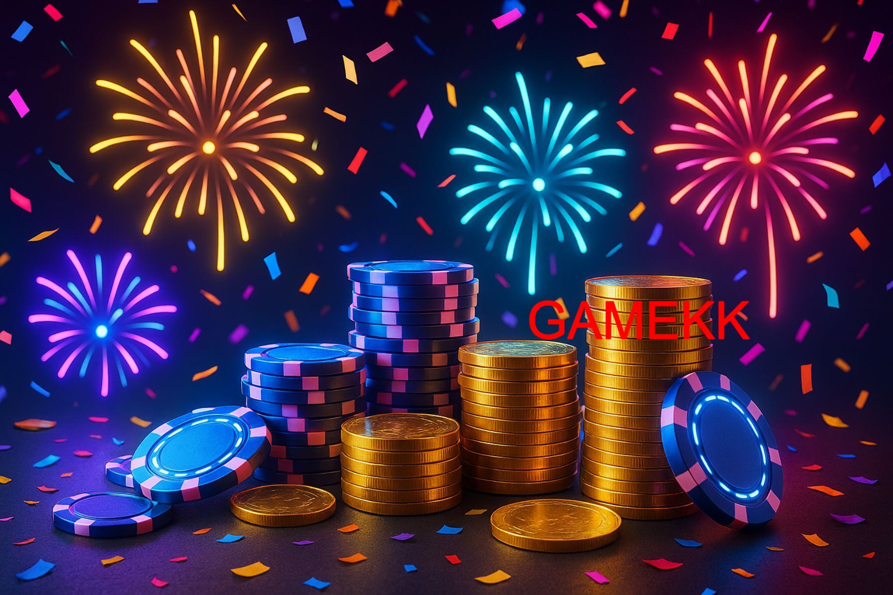Promoções de Ano Novo no GAMEKK